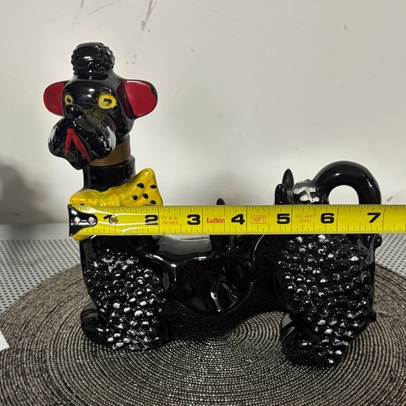 Vintages Poodle Decanter with shot glasses - Picture 6 of 15